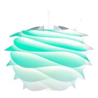 【北欧照明】UMAGE Carmina mini 1灯ペンダントライト ターコイズセード/ホワイトコード (電球別売) 02059-WH
